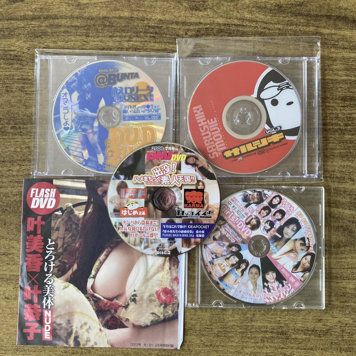 dvd5枚セット 中村知世 成海璃子 北乃きい 木口亜矢 石井めぐる 寺田有希 工藤理沙 夏帆 叶姉妹拍卖