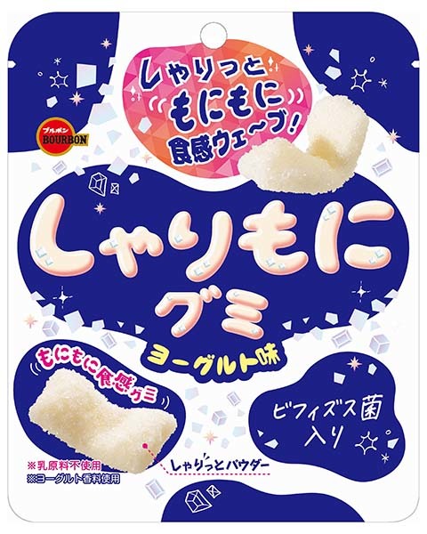 ブルボン しゃりもにグミ ヨーグルト味 57g 6袋セット 送料無料拍卖