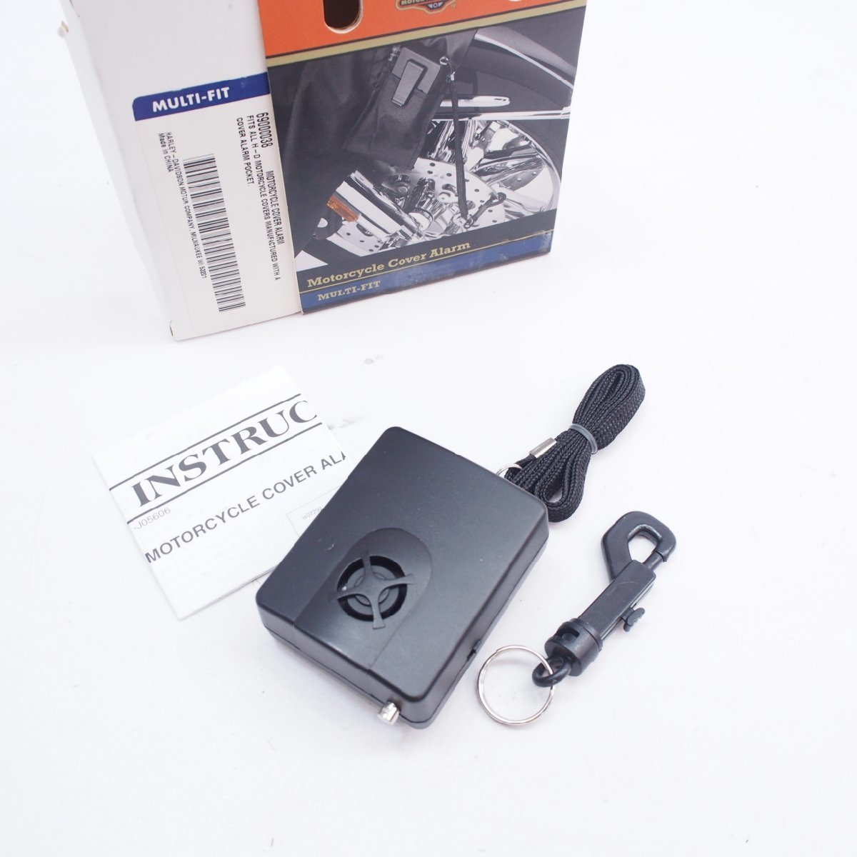 ハーレー純正オプション インドア アウトドア モーターサイクルカバー セキュリティー アラーム ソフテイル ダイナ拍卖