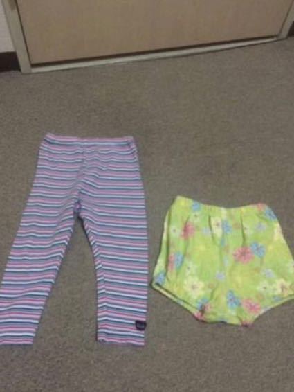 t17 448 女の子80~90程度ELLEとカーターズのパンツ2点 美品拍卖