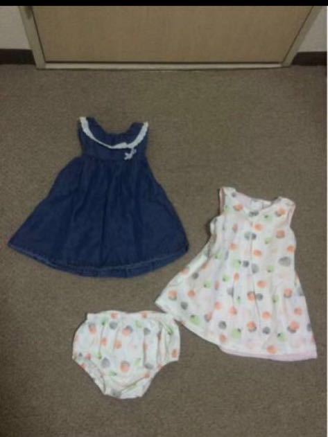 p47 女の子80程度MAYORALほかワンピースとワンピセット拍卖