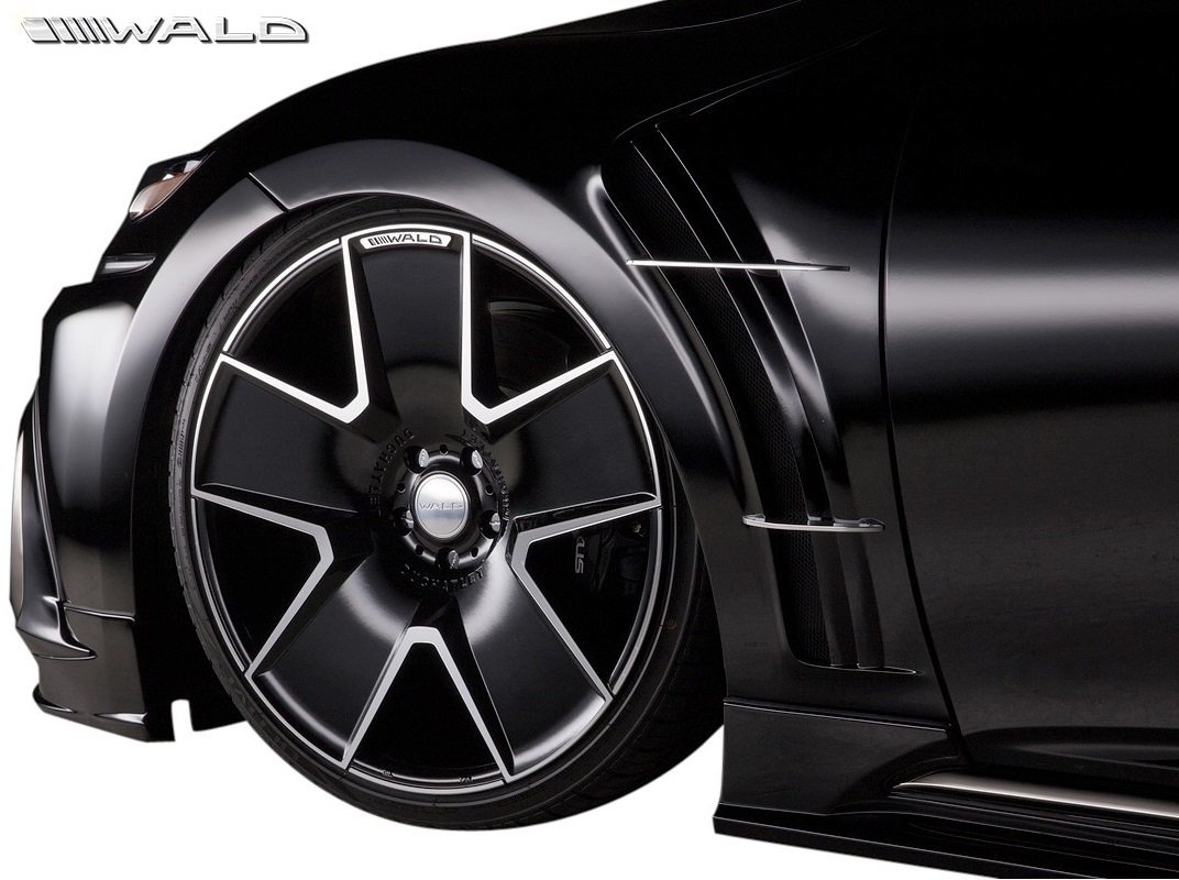 【M’s】レクサス 50 LS 前期 LS500 ターボ LS500h ハイブリッド F SPORT (H29.10-R2.10) WALD スポーツフェンダーダクト ヴァルド バルド拍卖