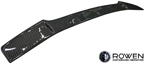 【M's】WRX STI/S4 後期 (2017.6-) ROWEN リアガーニーフラップ/Wet Carbon スバル VAB VAG エアロ ロエン ロウェン ローウェン 1S006R10拍卖