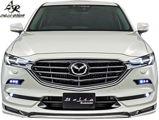 【M's】CX-5 KFEP KF5P KF2P (H29.02-) Admiration Belta フロントハーフスポイラー // FRP アドミレイション ベルタ エアロ 外装 社外拍卖