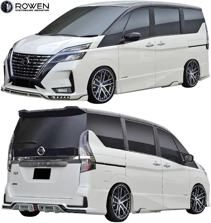 【M's】ニッサン C27 セレナ ハイウェイスター (2019.8-) ROWEN フルエアロ 4点//SERENA HFC27 GFC27 エアロ ロエン ロウェン 1N006X00拍卖