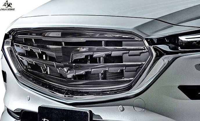【M's】マツダ CX-5 KFEP KF5P KF2P (H29.02-) Admiration Belta フロントフェイスグリル V2 (360ビューモニター有り用) アドミレイション拍卖