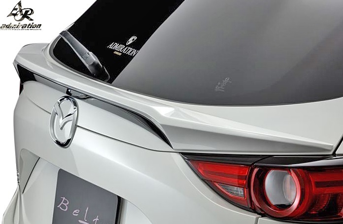 【M's】CX-5 KFEP KF5P KF2P (H29.02-) Admiration Belta リヤ ゲートウイング // FRP 未塗装 アドミレイション ベルタ エアロ 外装 部品拍卖