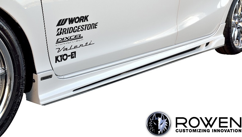 【M's】トヨタ アクア GR SPORT NHP10 (2017.11-) ROWEN サイドステップ 左右//FRP GRスポーツ ローウェン ロウェン エアロ 1T006J00拍卖
