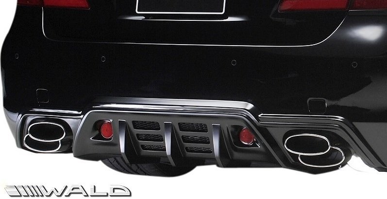 【M’s】 レクサス 40 LS 中期 LS460 LS460L (H21.9-H24.10) WALD D.T.M SPORTS製 エキゾースト マフラー (PILED160 x 2) ヴァルド エアロ拍卖