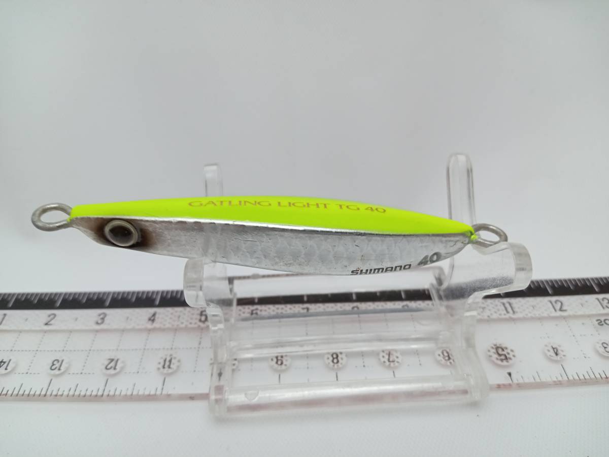 シマノ オシア スティンガーバタフライ ガトリン ライトTG 40g 狂鱗チャート拍卖