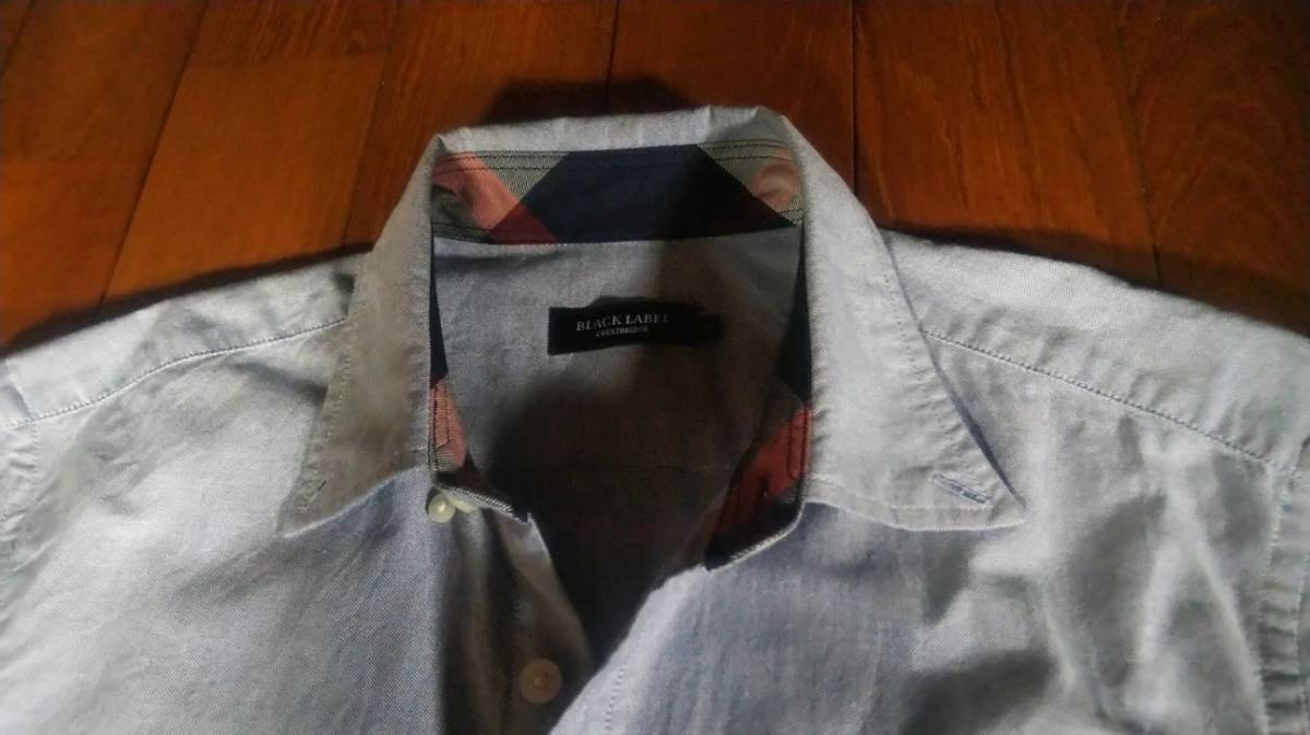 ブラックレーベルクレストブリッジ チェック オックスフォードシャツ b486拍卖