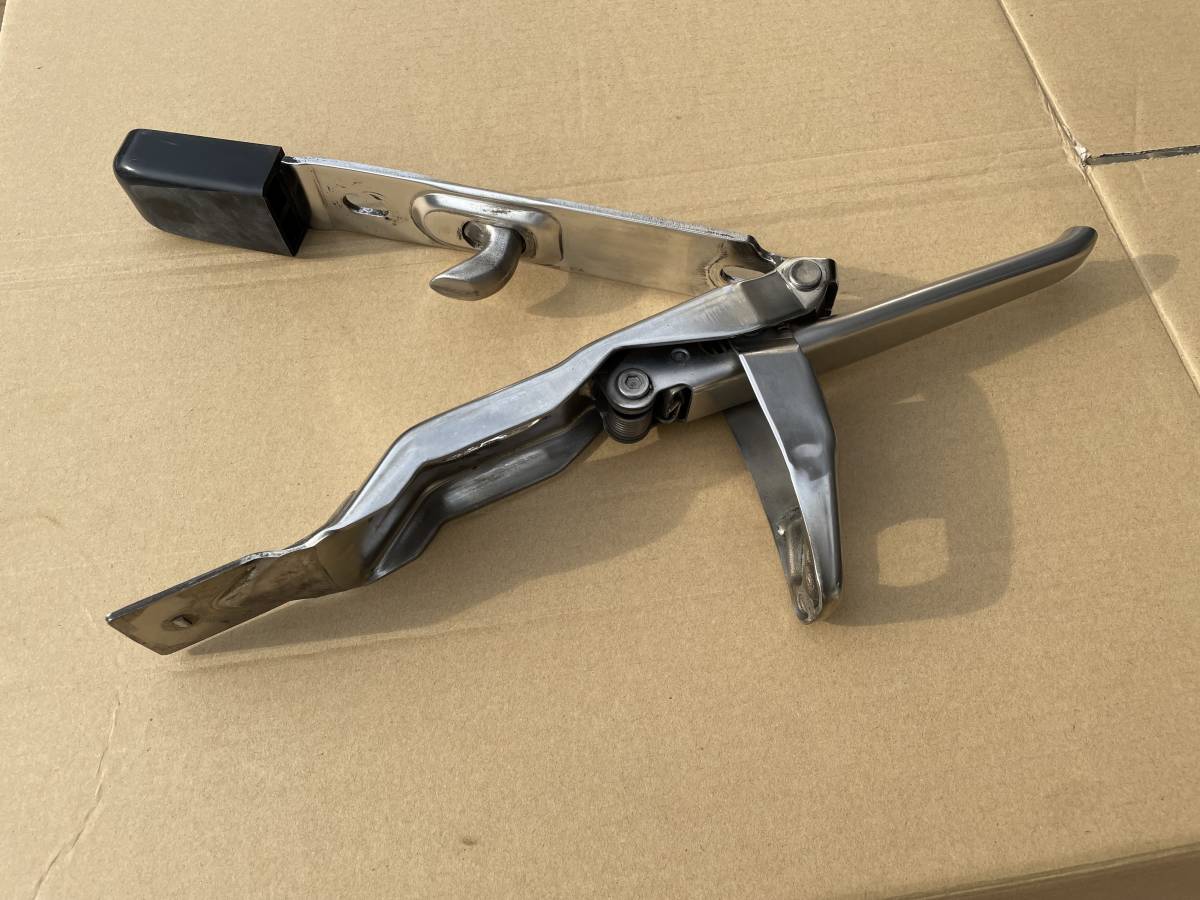 エビカン★ウイング用★ステンレス製★1点★即決★バネカン★エビ金ハンドル★デコトラ★ウス89J拍卖