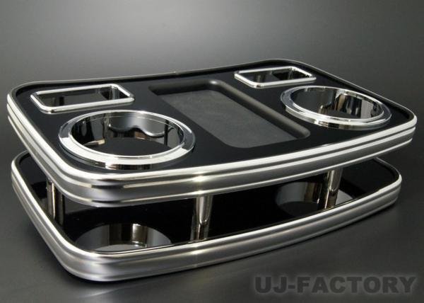 ★ハイエース・レジアスエース H200系 フロント センターテーブル/ピアノブラック拍卖