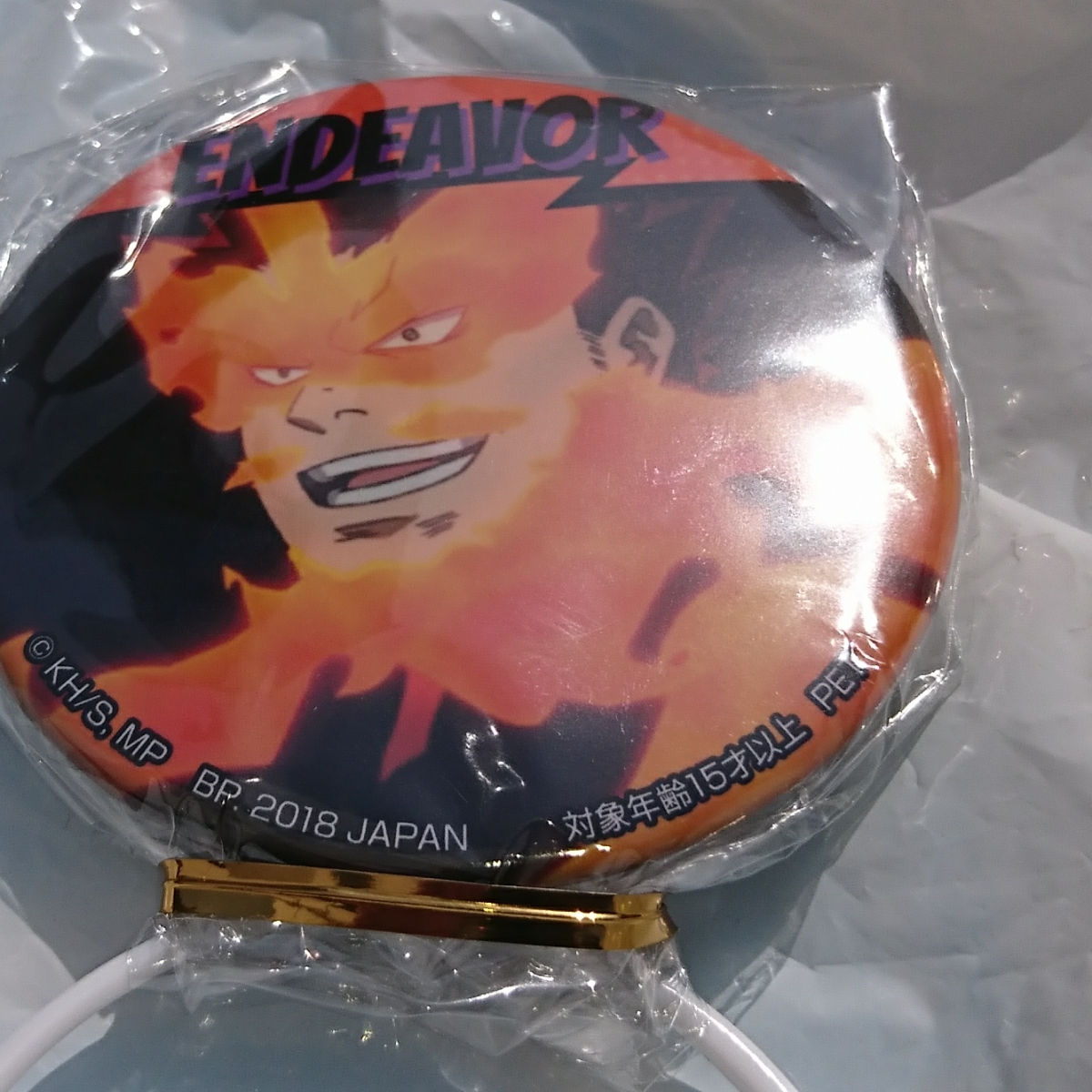 僕のヒーローアカデミア 缶バッジ 行け!ネクストステージ ヒロアカ ENDEAVOR エンデバー拍卖