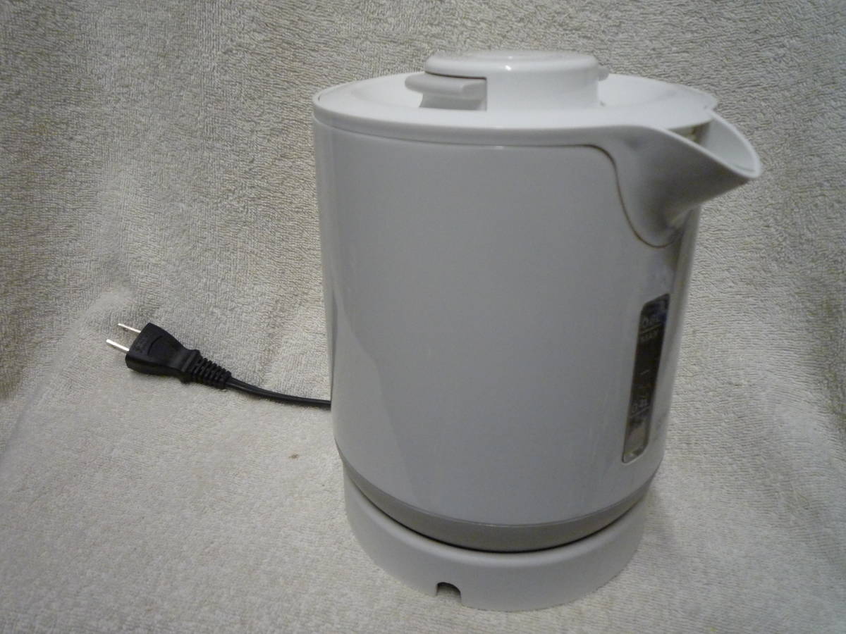 ◆中古 TIGER タイガー魔法瓶 蒸気レス 電気ケトル 0.8L 動作確認済み PCJ-A080◆14年式拍卖