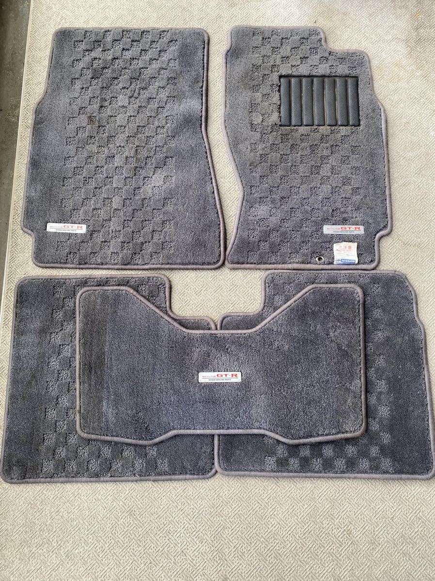 日産 スカイラインGTR BCNR33 純正フロアマット GT-R 美品拍卖
