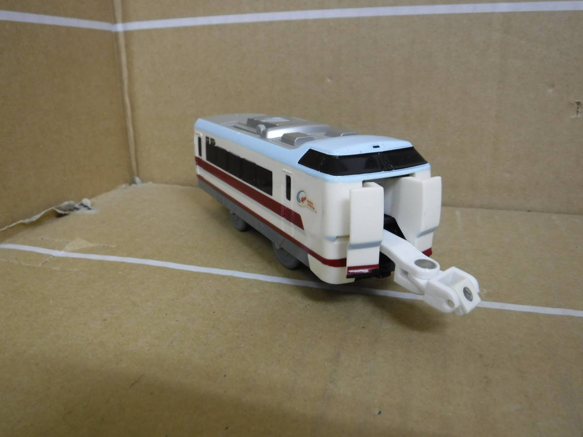 【中古品】TOMY プラレール スノーラビット 後尾車両 水色・白・茶 中国製 拍卖