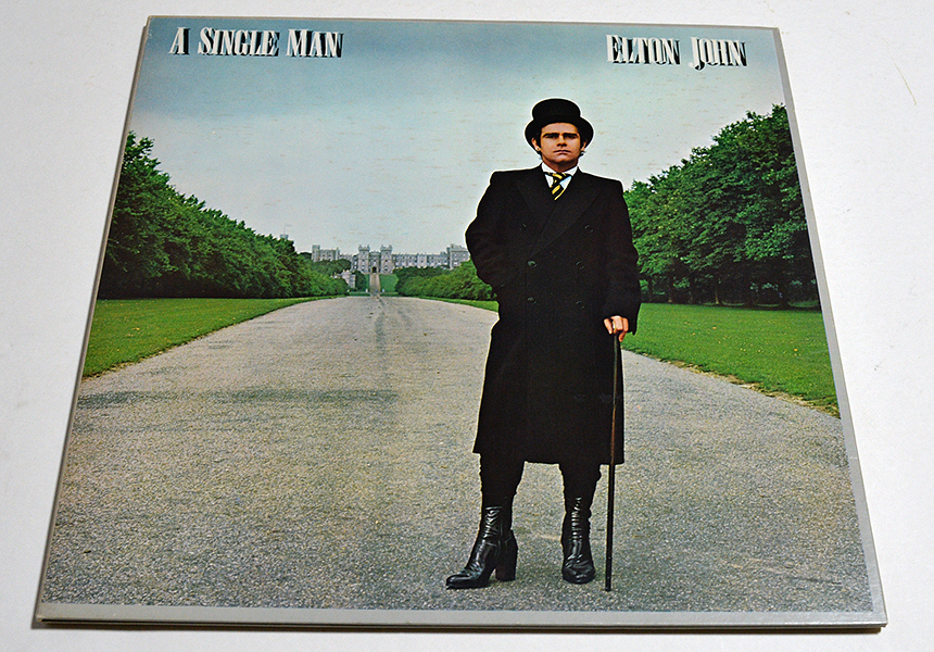 ■ ELTON JOHN / A SINGLE MAN ■LPレコード日本盤・中古拍卖
