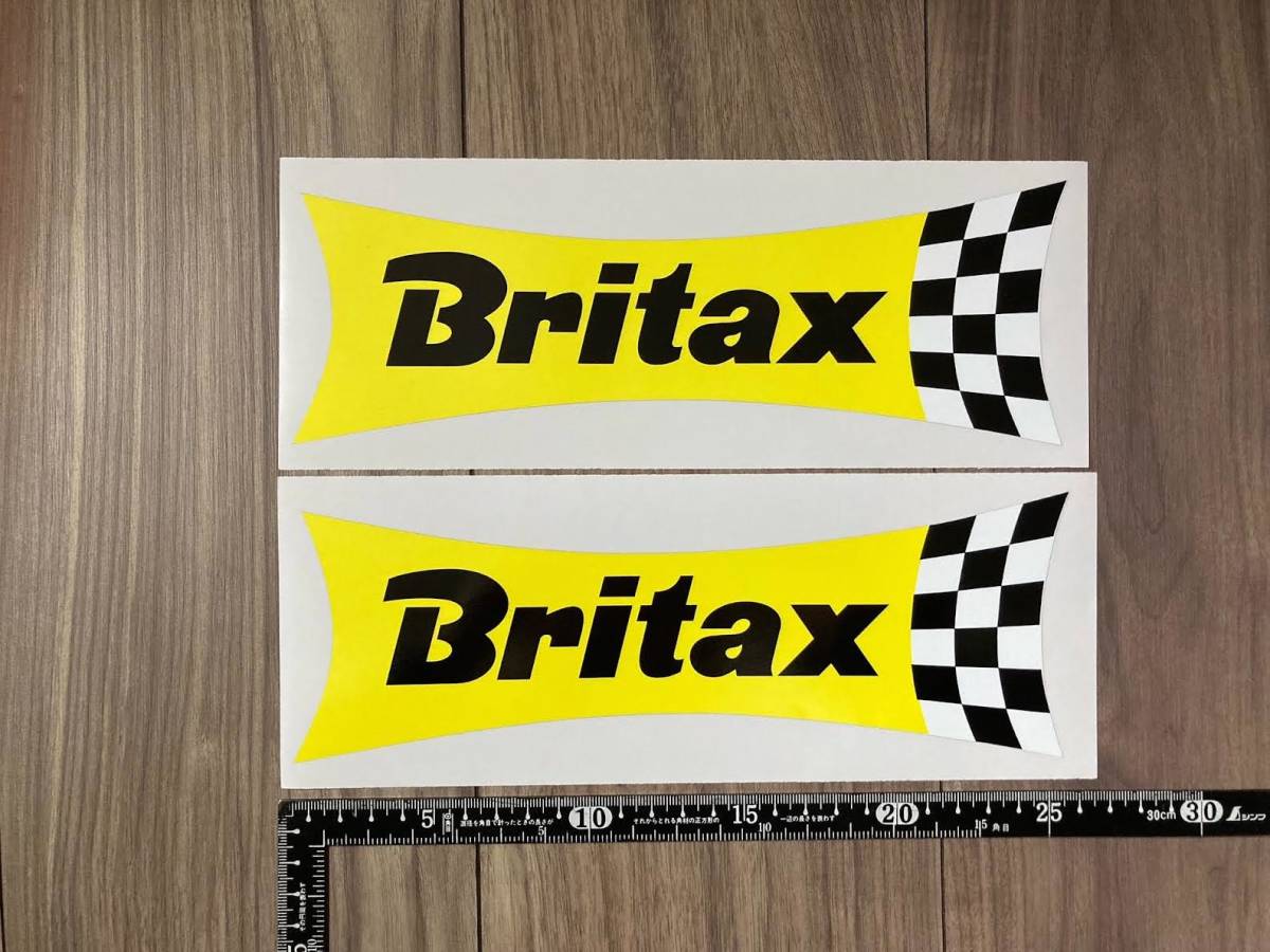 送料無料 ブリタックス BRITAX 245mm x2 ステッカー シール拍卖