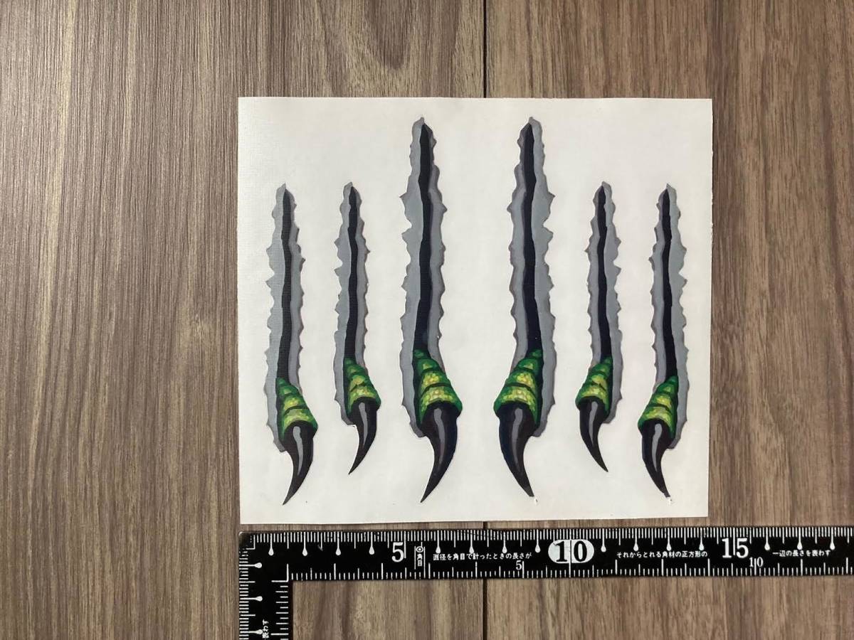 ★送料無料★Monster Claws decal sticker モンスター ステッカー デカール拍卖