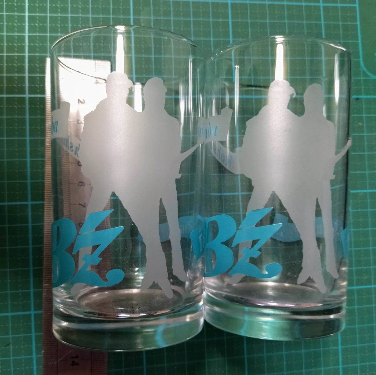 B'z グラス B’z 稲葉浩志 松本孝弘 ビーズ グッズ カップ コップ tak matsumoto Koshi Inaba cup glass拍卖