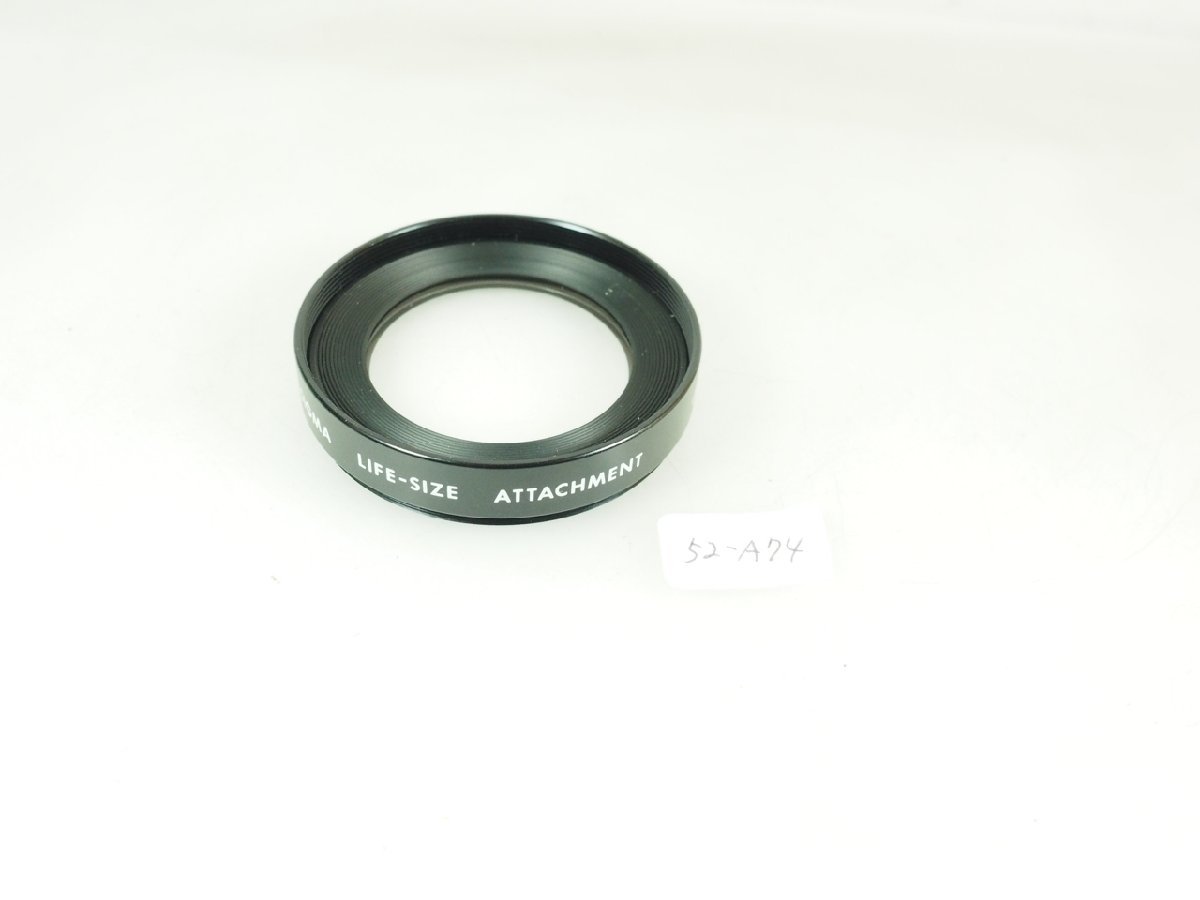 M80-52-A74☆☆52mmフィルター シグマ LIFE-SIZE ATTACHMENT拍卖