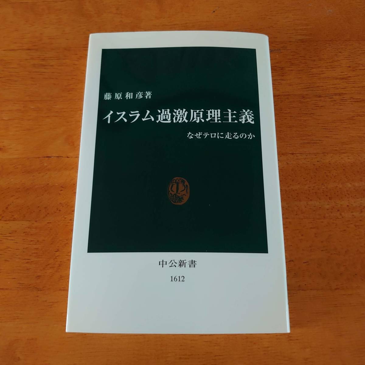 イスラム過激原理主義 なぜテロに走るのか 藤原和彦(著) 中公新書拍卖
