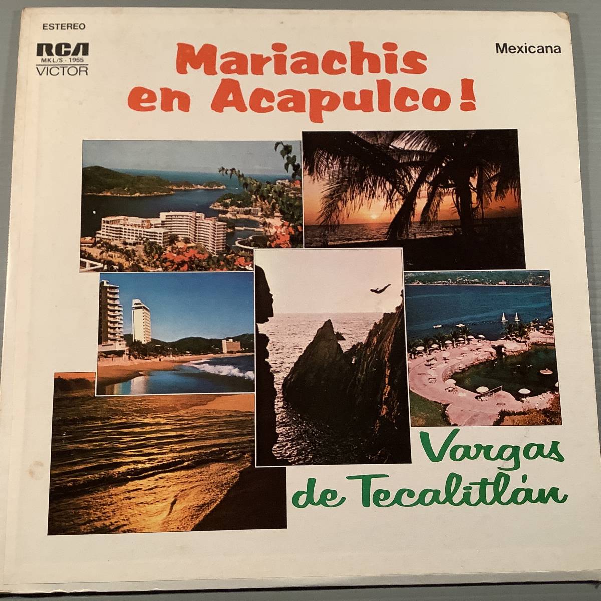LP(オリジナル メキシコ盤)●Mariachis/Vargas de Tecalitla※マリアッチ・アカプルコ●良好品!拍卖