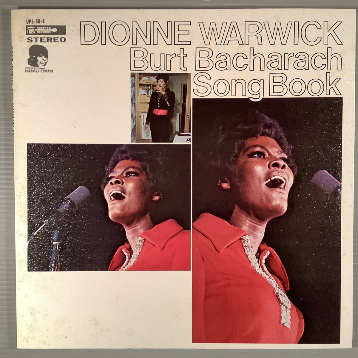 LP(SCEPTER 国内盤)●ディオンヌ・ワーウィック/バート・バカラックを歌う※華麗ピンナップ付●良好品!拍卖