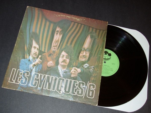 LES CYNIQUES 6 カナダ盤LP 1971 ケベック フランス語コメディ拍卖