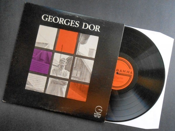 GEORGES DOR 1st LP mono カナダ盤 Gamma 1966 ケベック拍卖
