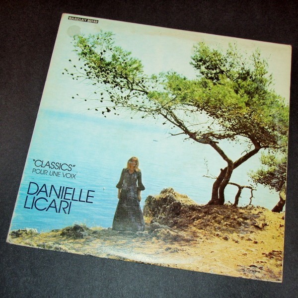 DANIELLE LICARI Classics Pour Une Voix カナダ盤LP フレンチ拍卖