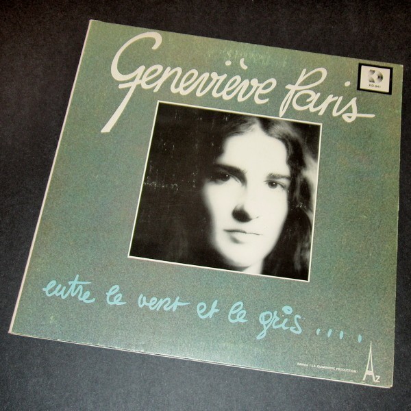 GENEVIEVE PARIS Entre le Vent et le Gris カナダ盤LP拍卖