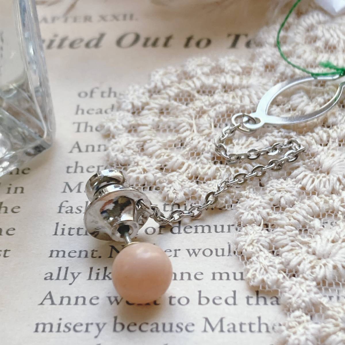 ヴィンテージタイピン タイタックピン 珊瑚 未使用品 ☆vintage jewelry accessories 0895拍卖