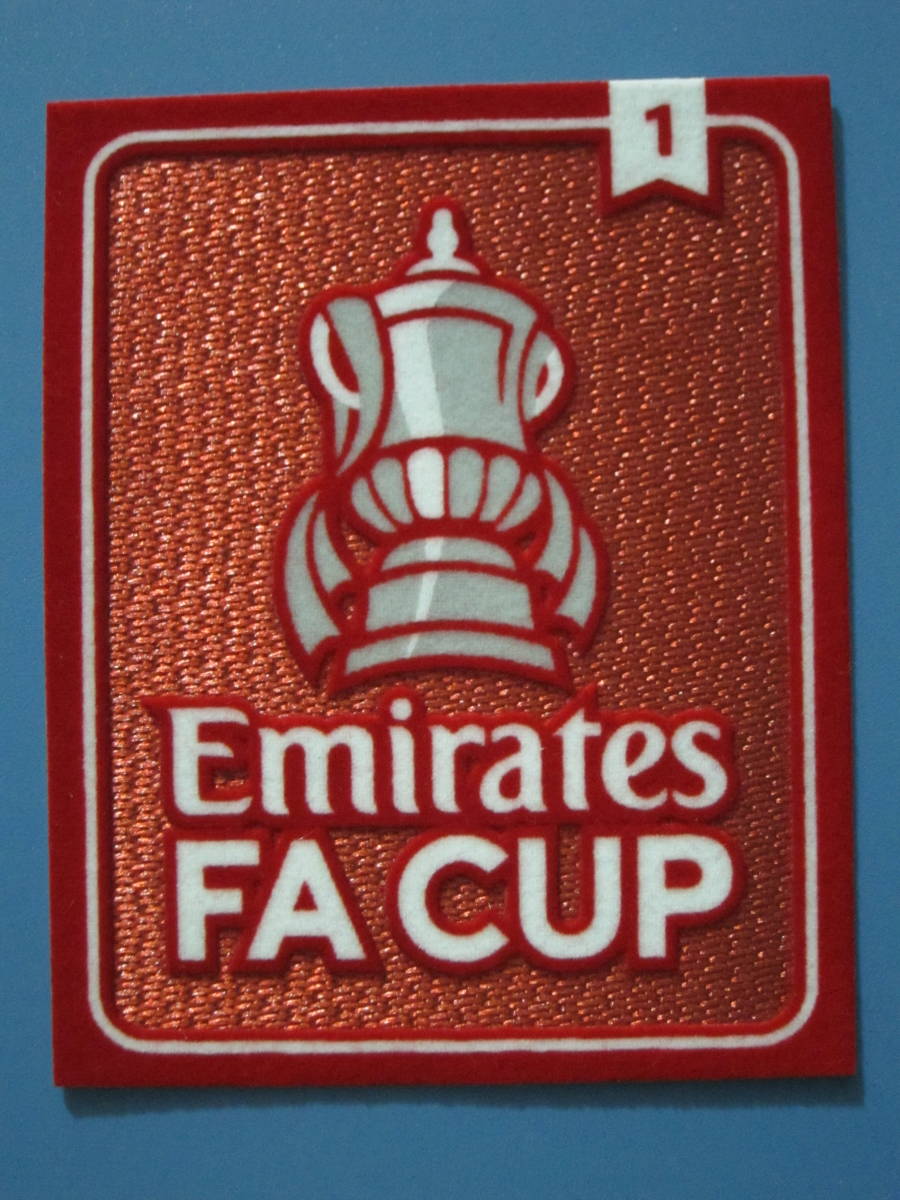 ~小物~ 2022-2023 FAカップ 1回優勝 ワッペン 1枚 (エミレーツ FAカップ)拍卖