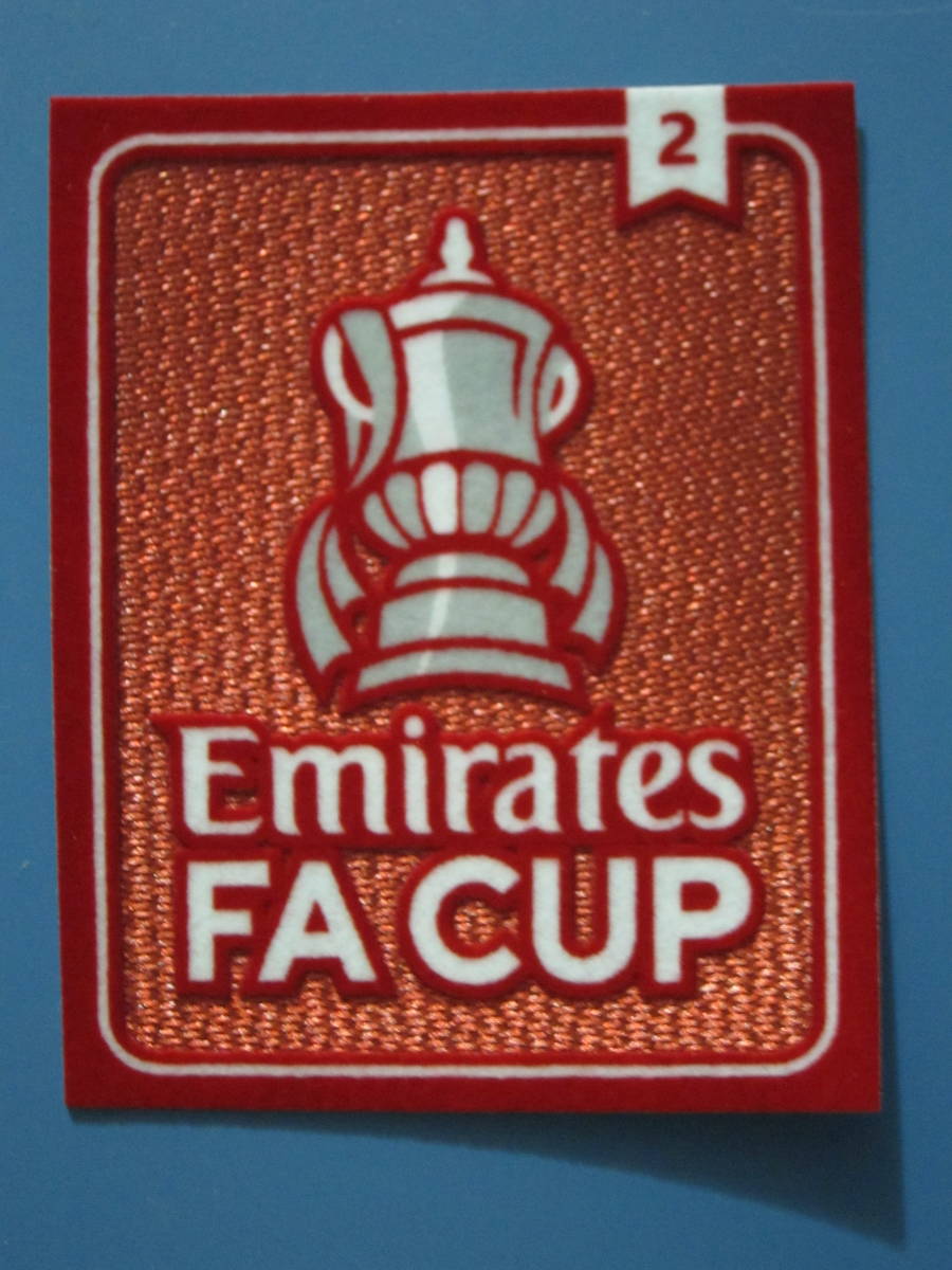 ~小物~ 2022-2023 FAカップ 2回優勝 ワッペン 1枚 (エミレーツ FAカップ)拍卖
