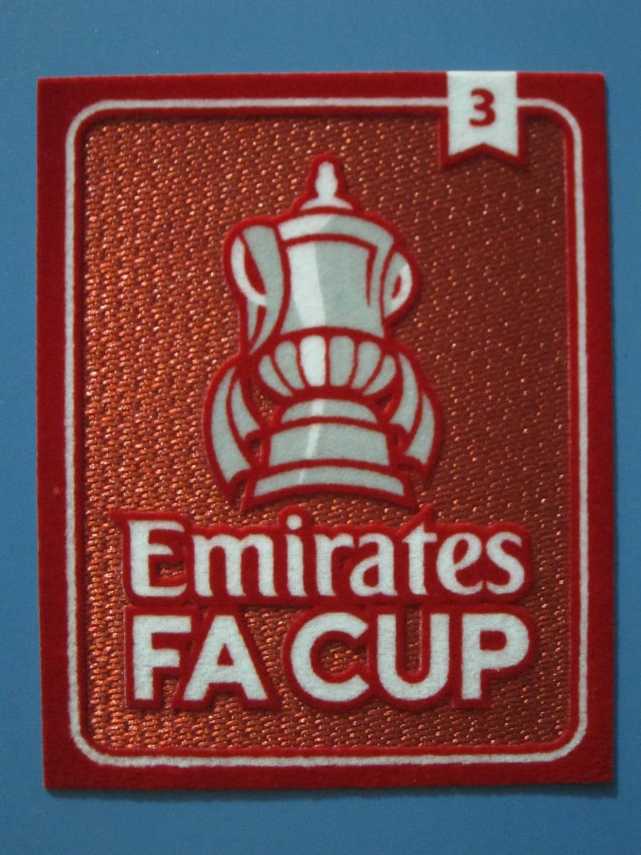 ~小物~ 2022-2023 FAカップ 3回優勝 ワッペン 1枚 (エミレーツ FAカップ)拍卖