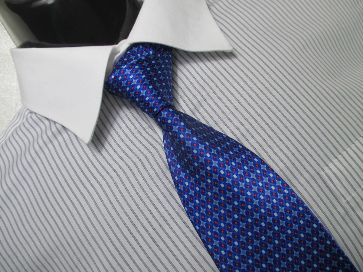 ◇カナーリ/ カナリ CANALI ◇高価なネクタイをお手軽価格で◇中古◇その他の柄・青色系◇第29弾ブランドがいっぱい◇29-78◇拍卖