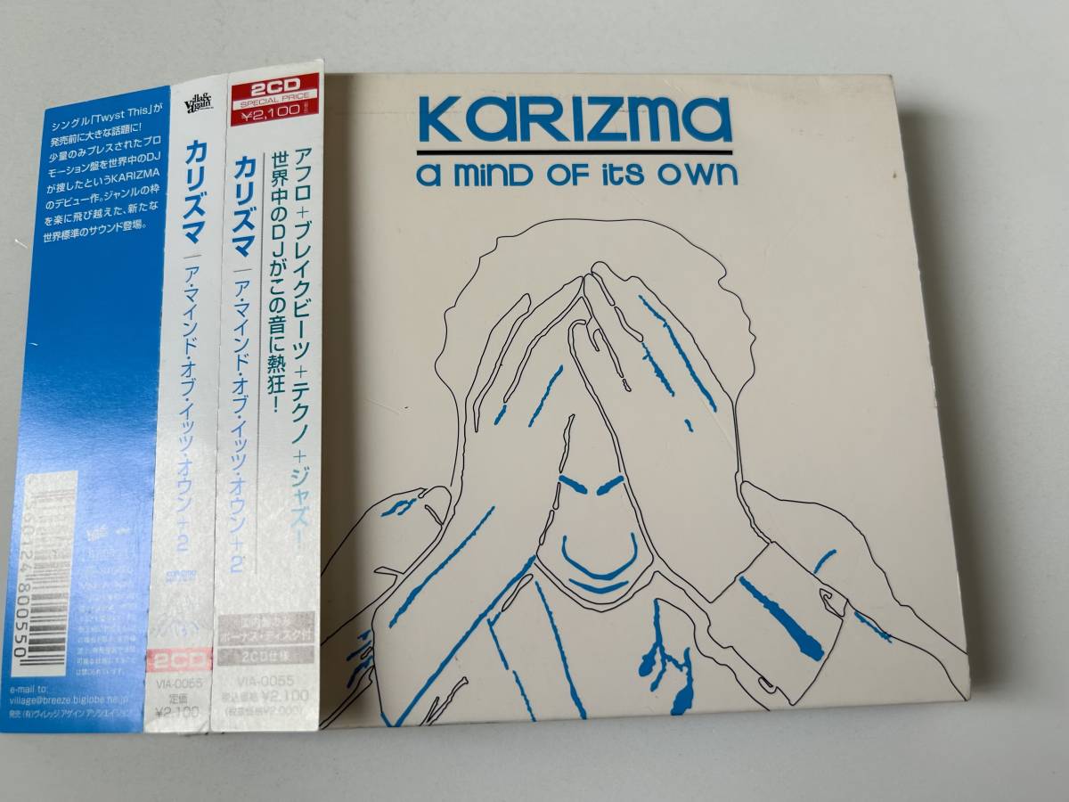 帯付き/デジパック仕様★★KARIZMA/A MIND OF ITS OWN/カリズマ/ア・マインド・オブ・イッツ・オウン+2★★拍卖