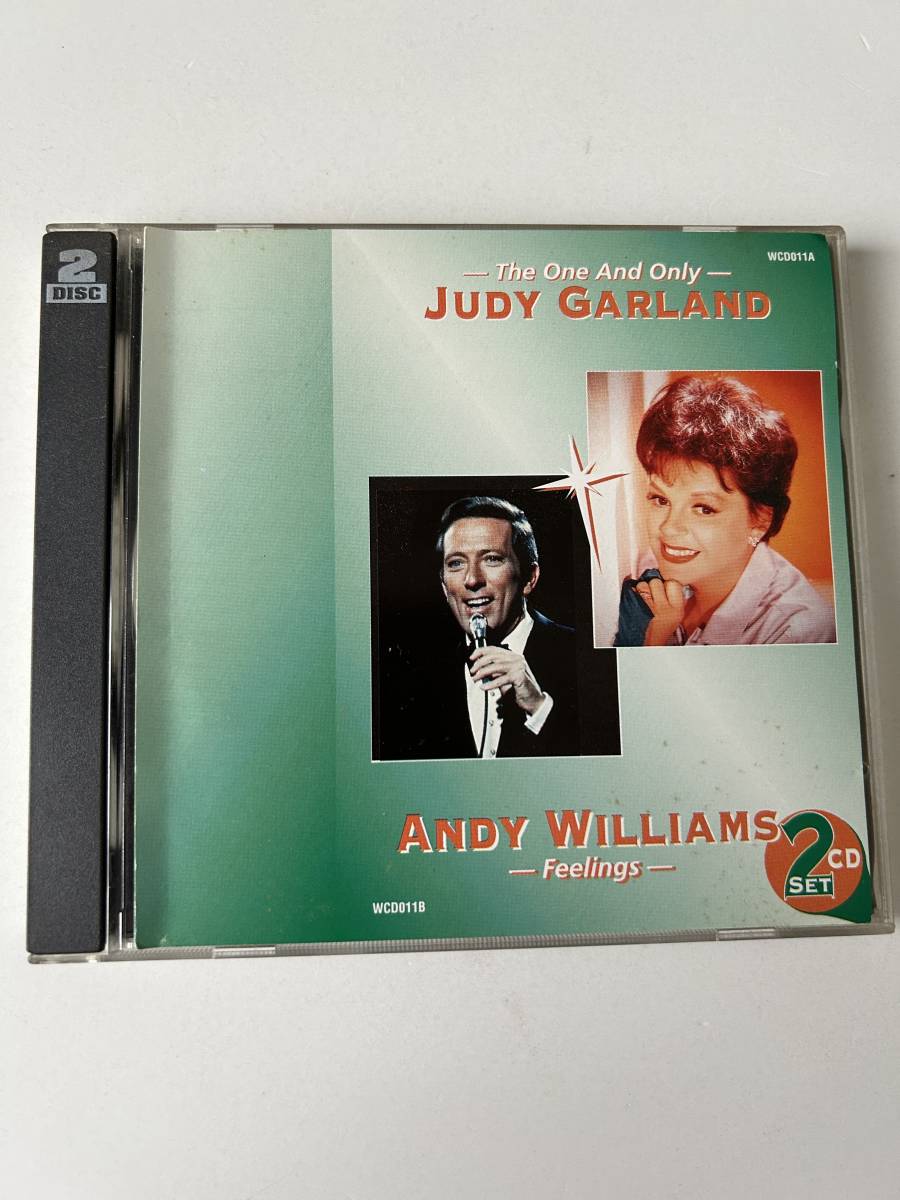 2枚組◆◆JUDY GARLAND ジュディ・ガーランド/THE ONE AND ONLY / ANDY WILLIAMS アンディ・ウィリアムス/ FEELINGS◆◆拍卖