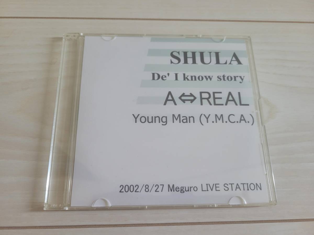 SHULA De'I Know story A⇔REAL Young Man(Y.M.C.A.) 2002/8/27 Meguro LIVE STATION拍卖