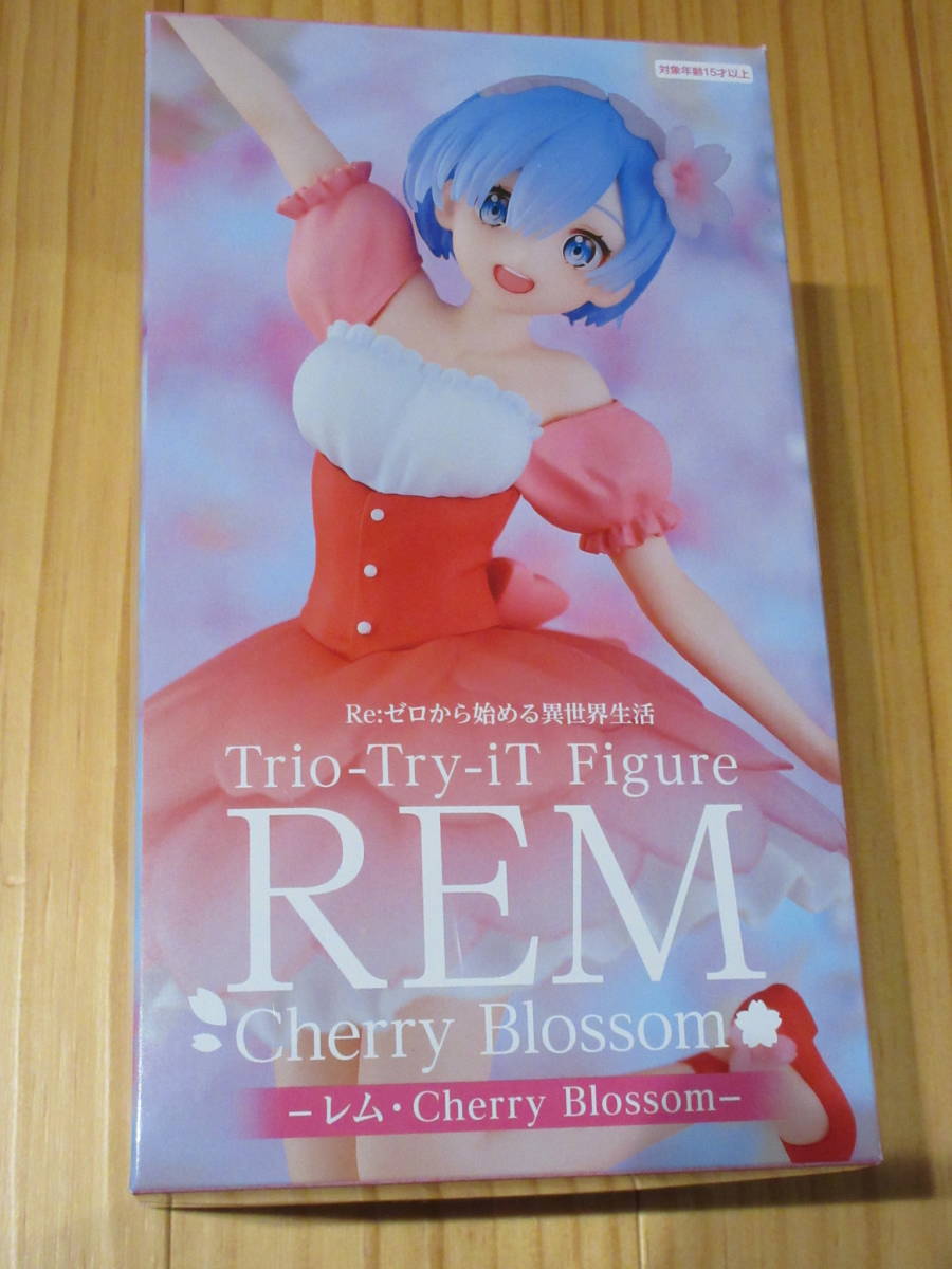 ◆Re:ゼロから始める異世界生活 Trio-Try-iT Figure レム・Cherry Blossom レム トリオトライト フィギュア 希少 レア◆新品未開封拍卖