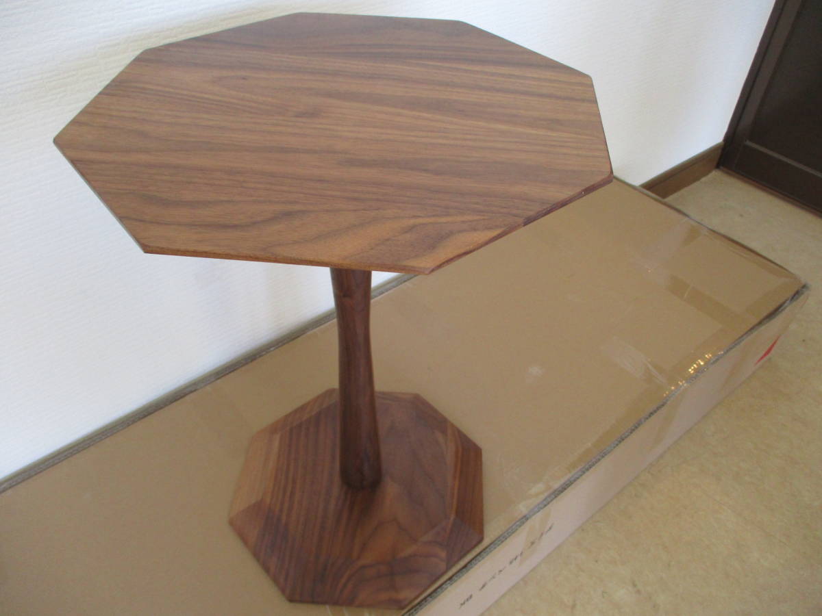 ST006■ サイドテーブル ウォールナット ミニテーブル ローテーブル コーヒーテーブル テーブル 座卓 無垢 カフェテーブル拍卖