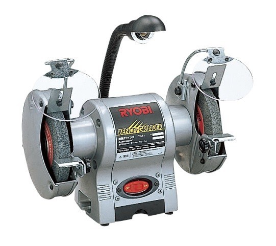 京セラ TG-61 両頭グラインダ- 砥石外径150mm AC100V 新品 リョービ TG61拍卖