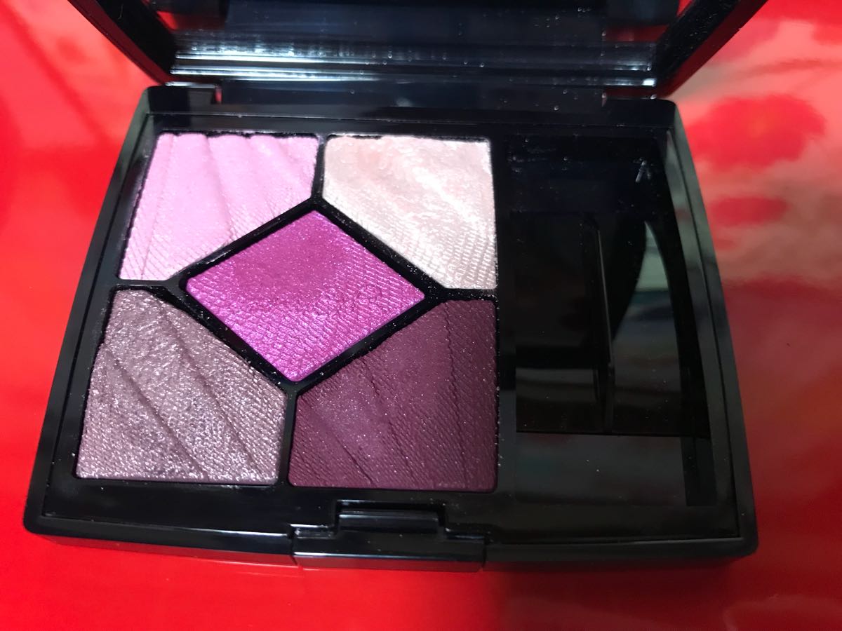 ディオール Dior アイシャドウ サンク クルール 887 スリル ピンク 限定品完売 一度のみ使用★美品拍卖