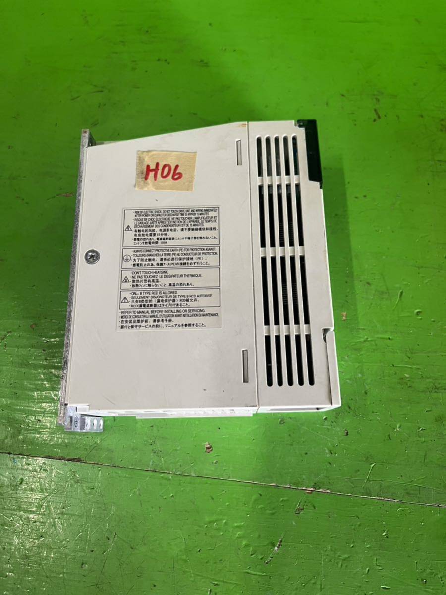 H06 三菱 MITSUBISHI MEL SERVO MR-J2S-10B 100W拍卖