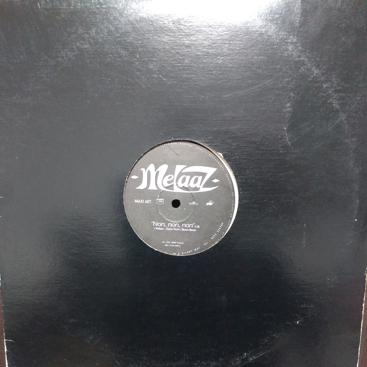 12inch フランス盤/MELAAZ NON NON NON拍卖