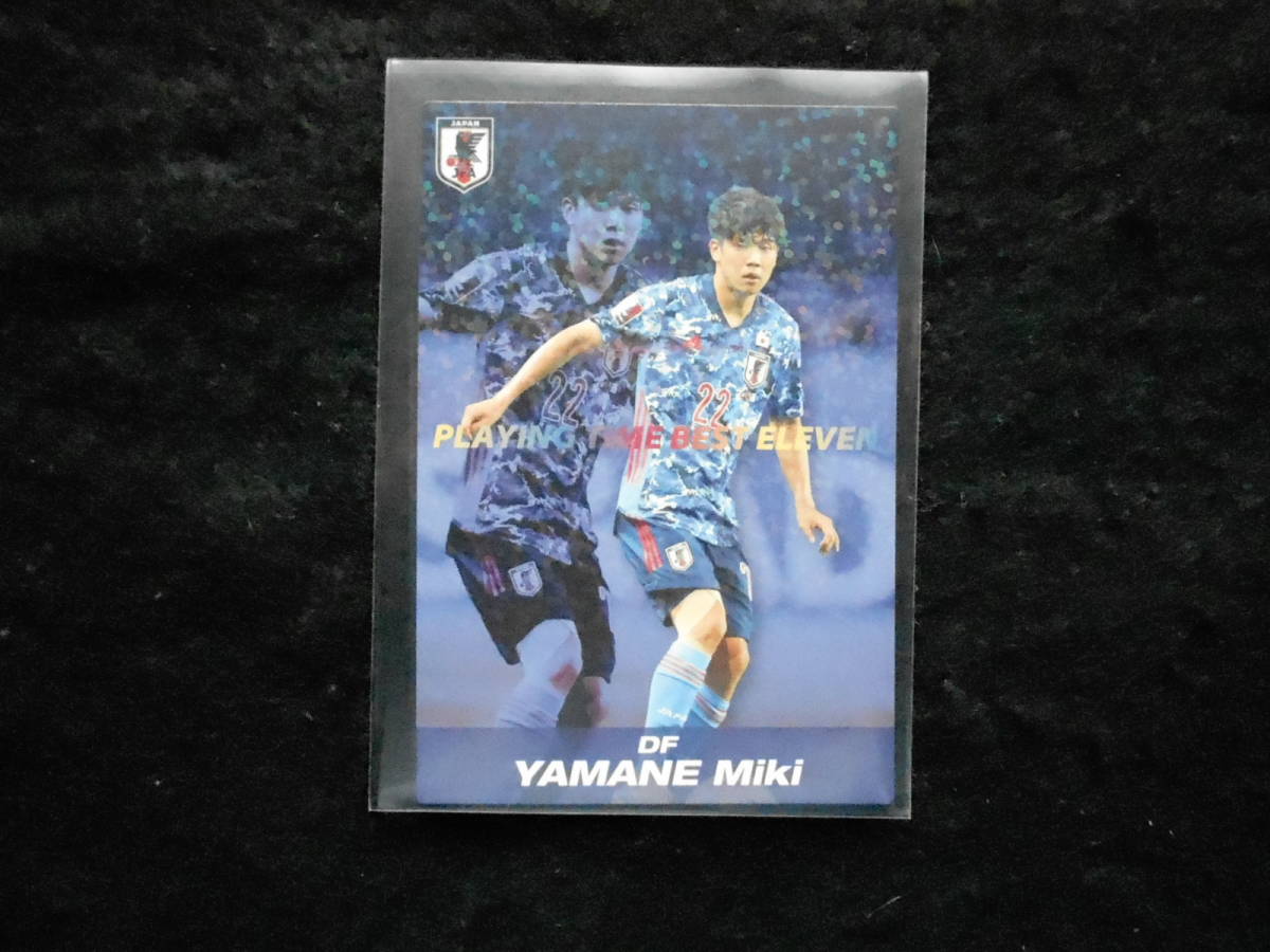 カルビー2022サッカー日本代表チップス山根視来キラ仕様PLAYINGTIMEBESTELEVEN拍卖