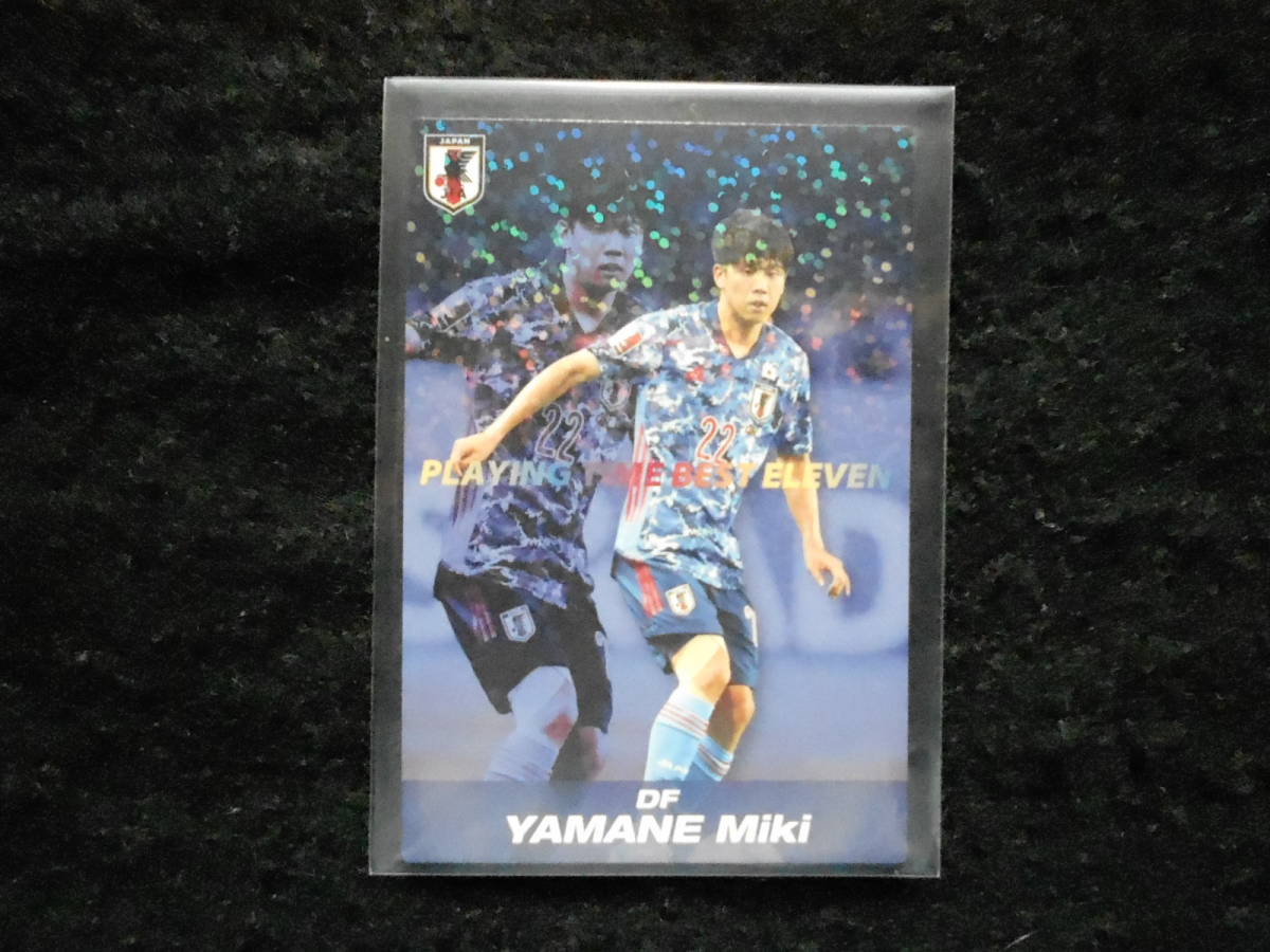 カルビー2022サッカー日本代表チップス山根視来キラ仕様PLAYINGTIMEBESTELEVEN②拍卖