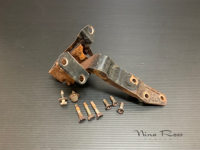 1959 1960 59 60 シボレー インパラ ベルエア ビスケイン ドアヒンジ 右側 アッパー ドアパネル オリジナル拍卖